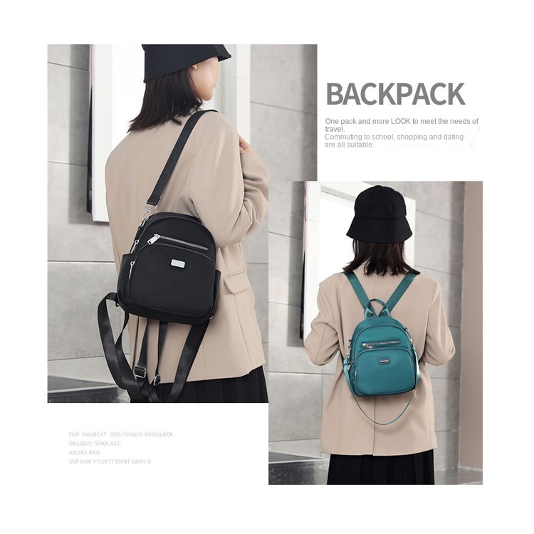 Mới Ba Lô Vải oxford Siêu Nhẹ Chống Thấm Nước Thời Trang Cho Nữ