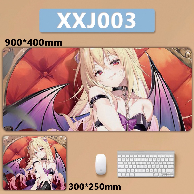 Miếng Lót Chuột Và Bàn Phím Cỡ Lớn in Hình Công Chúa Ma Cà Rồng terakomari gandesblood xxl