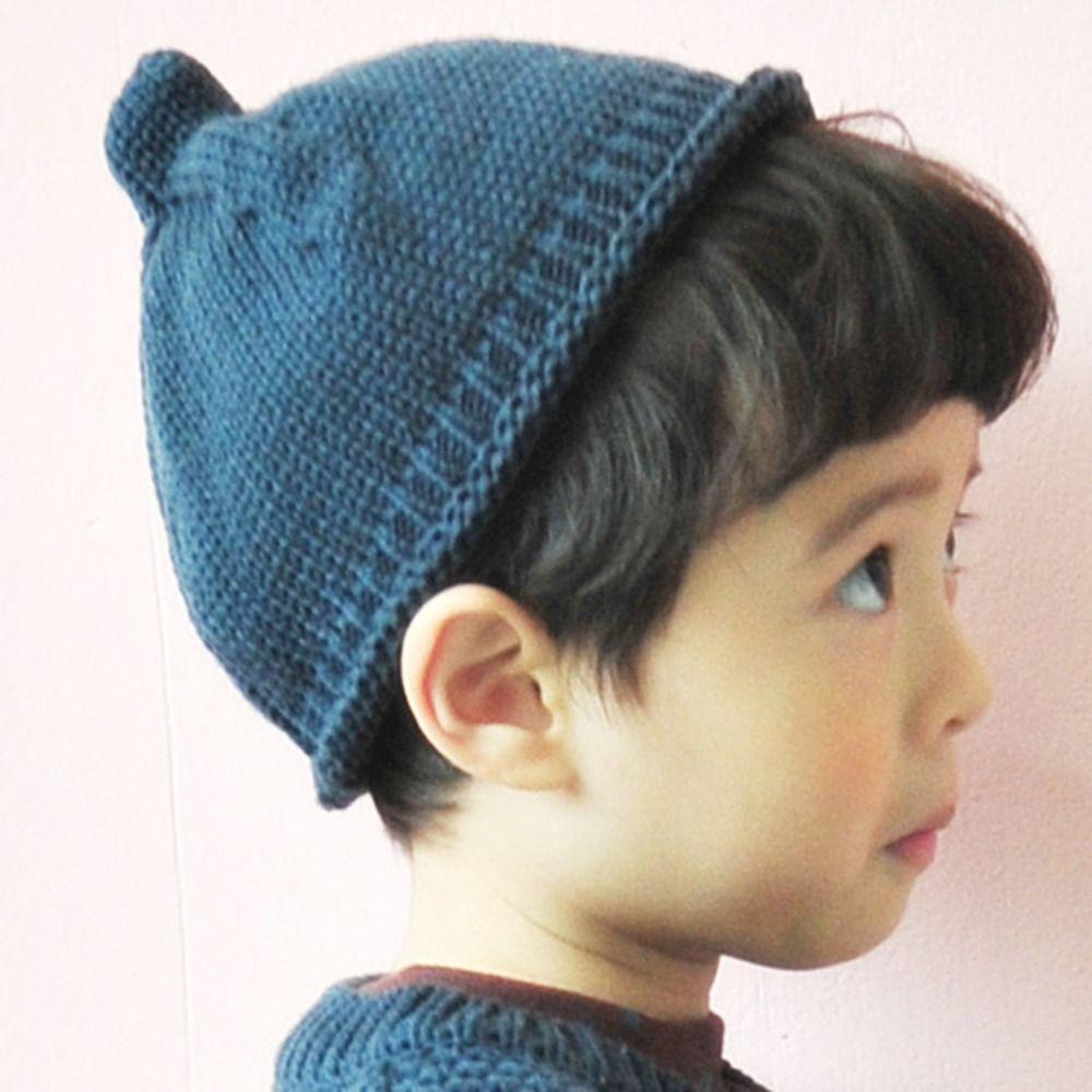 Mũ Len Dày Dặn Giữ Ấm Tai Phong Cách Hàn Quốc Cho Bé Trai Và Gái osier1