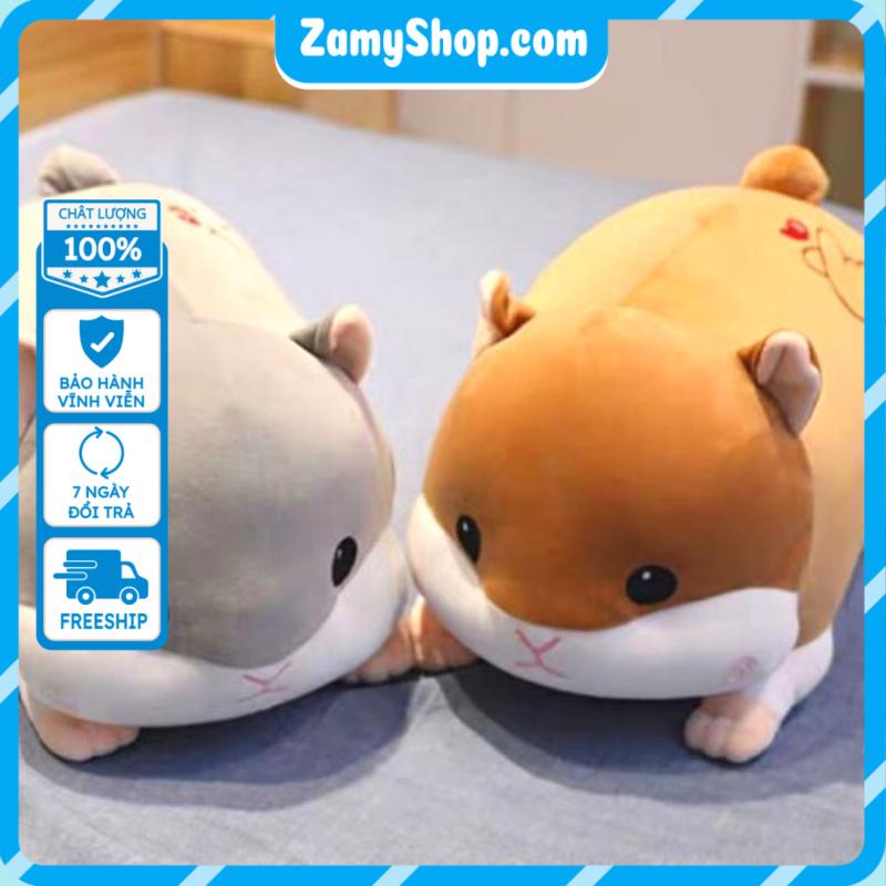Gấu bông chuột Hamter thú nhồi bông con chuột Hamter siêu to quà tặng bạn gái dễ thương đáng yêu