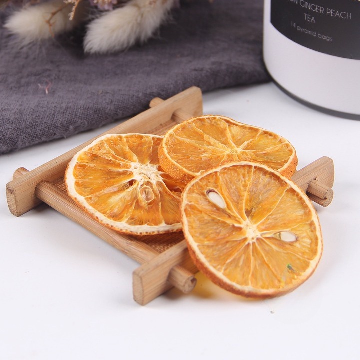 Cam Thái Lát Sấy Khô 100gr Trà Cam Vàng Khô Tự Nhiên Thơm Ngon Trà Detox Hoa Quả chuẩn loại 1