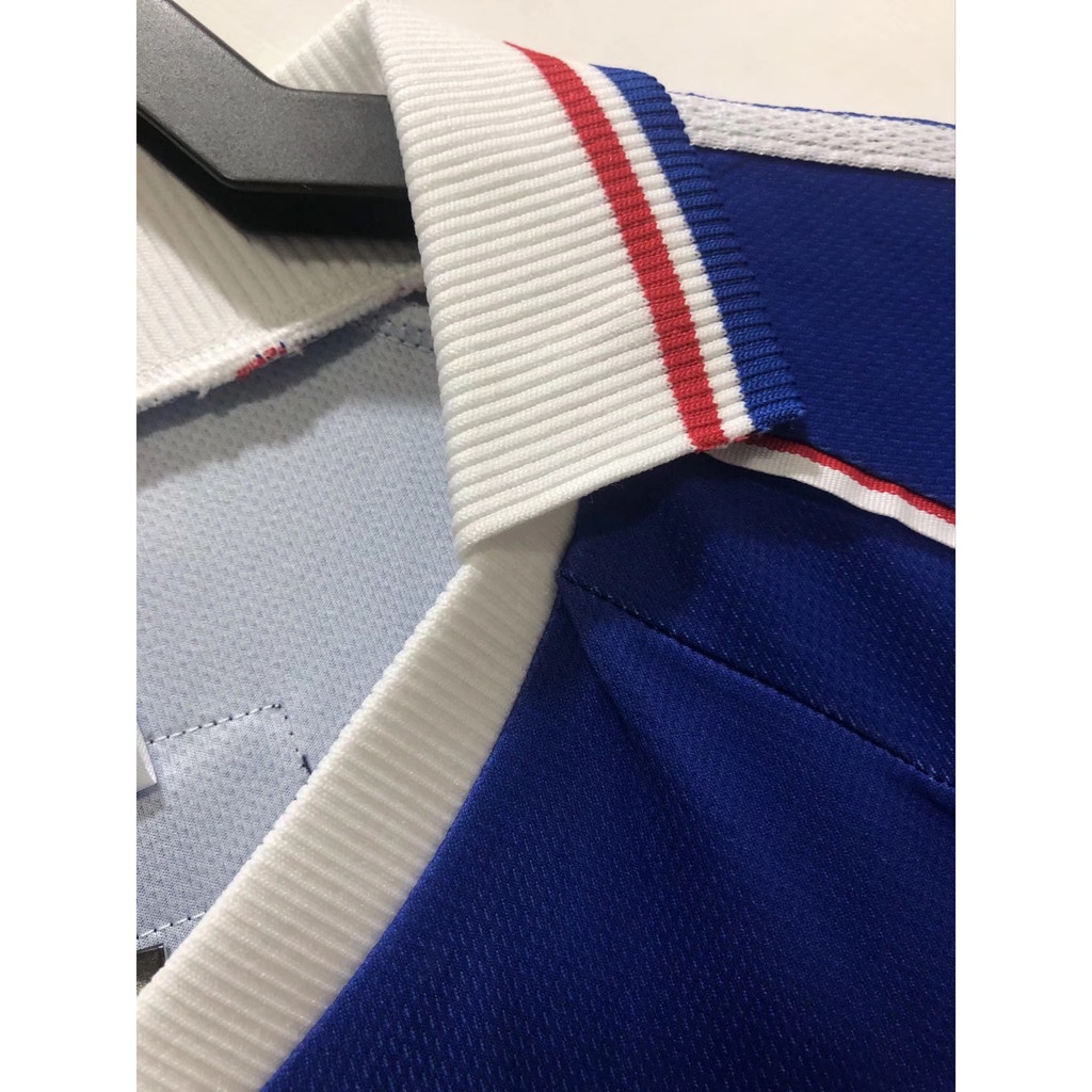 Retro Jersey Pháp 1982 82 / 84 1998 2000 2006 Sân nhà Jersey Pháp 1998 Jersey 1998 Jersey Zidane