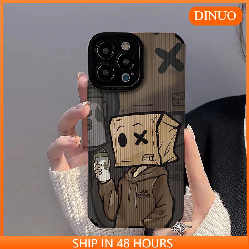 ỐP LƯNG IPHONE Ốp Điện Thoại Da Hình Hộp Giấy Cho iphone15 / 14promax / 13 / 12 / 11 / xr / xs / x / xsmax / 6 / 7 / 8plus