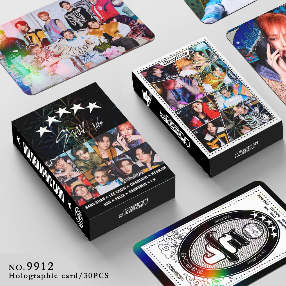 NCT NATION Holographic Laser Lomo Card Double-sided Color Printing Photocard