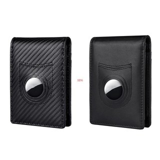 Wallet Card Holder for AirTag Slim Bifold Short Wallets Cards for Case