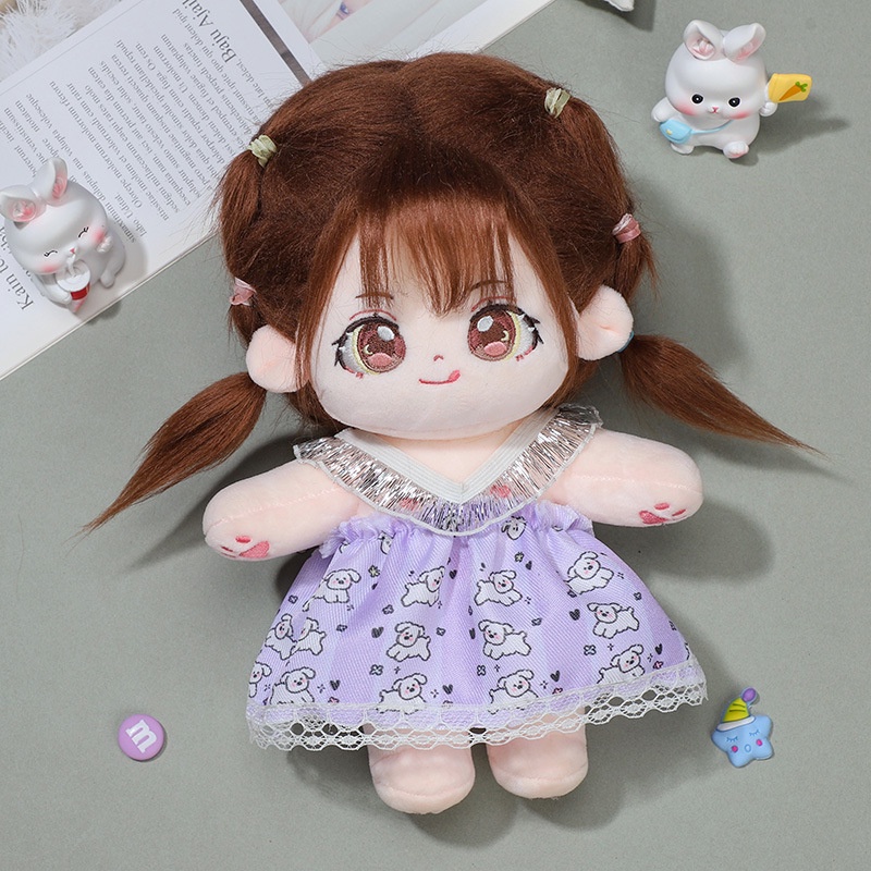 Búp Bê Thời Trang Bằng cotton 20cm Dễ Thương