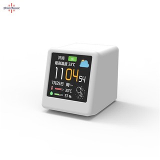Vip Trạm Thời Tiết Điện Tử Không Dây wifi Màn Hình lcd 1.54 inch Cảm Ứng Nhiệt Kế / Đồng Hồ Cho Nhà Ở