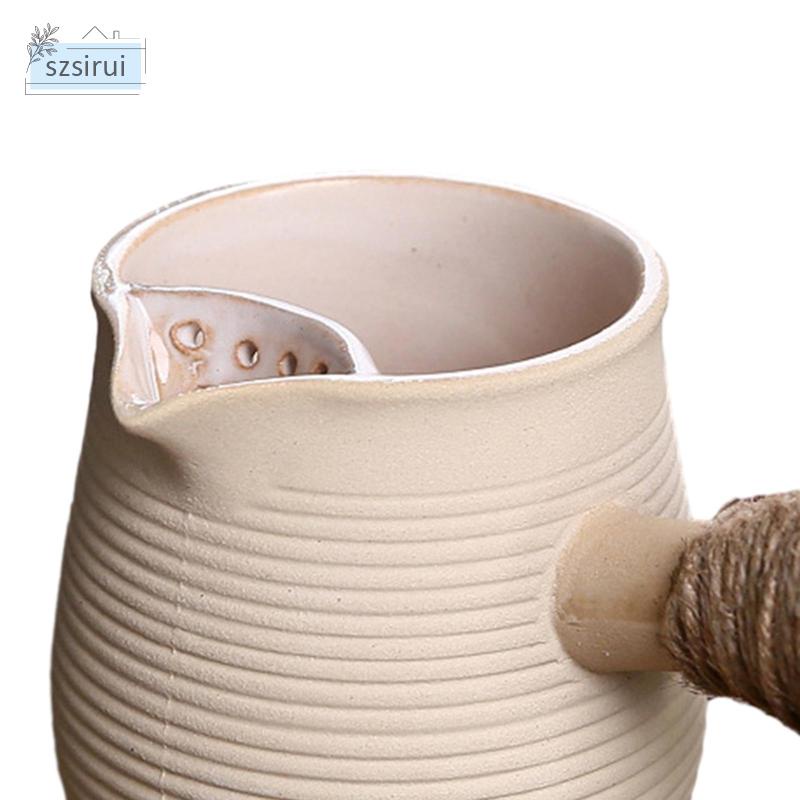 Ấm Trà Bằng Sứ Có Tay Cầm Tiện Dụng Cho Gia Đình / Khách Sạn