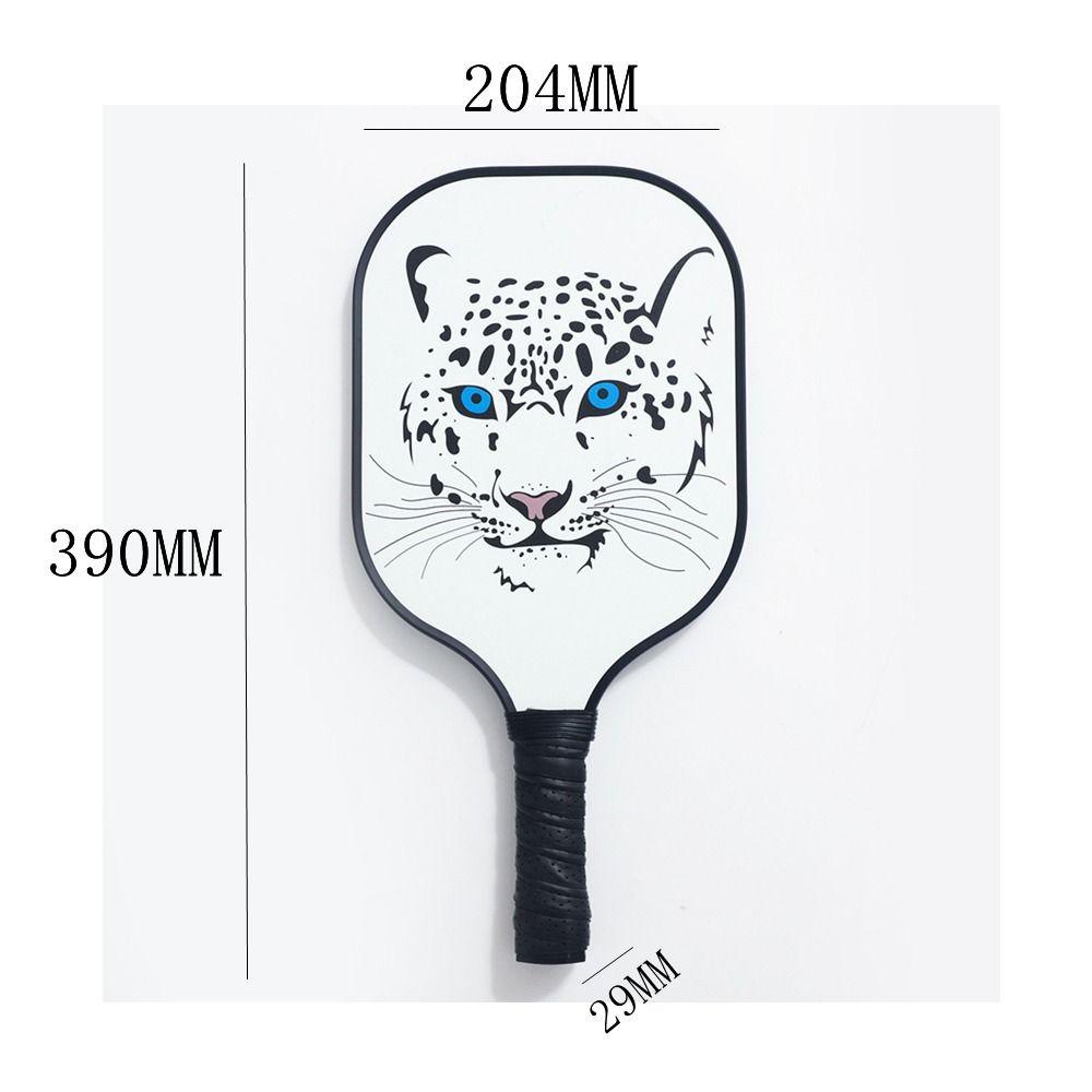 WUWOWU Pickleball Vợt Chơi Bóng Bàn Bằng Sợi carbon Nhẹ Cầm Tay Thoải Mái Nhỏ Gọn Đàn Hồi pp