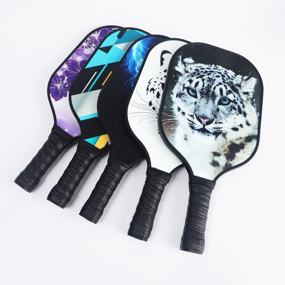 WUWOWU Pickleball Vợt Chơi Bóng Bàn Bằng Sợi carbon Nhẹ Cầm Tay Thoải Mái Nhỏ Gọn Đàn Hồi pp