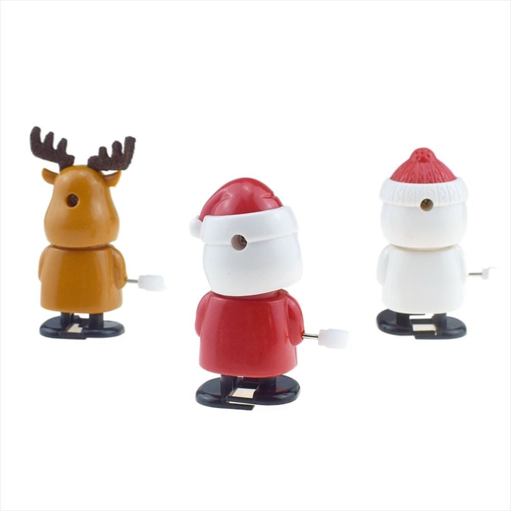 Mmluck Đồ Chơi Lên Dây Cót Hình Ông Già Noel Tuần Lộc Lắc Đầu Làm Quà Tặng Giáng Sinh Năm Mới