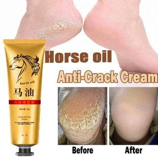 Kem Dưỡng Ẩm Da Tay Chân 30g Chiết Xuất Dầu Ngựa Trong Suốt Phục Hồi Da Nứt Nẻ