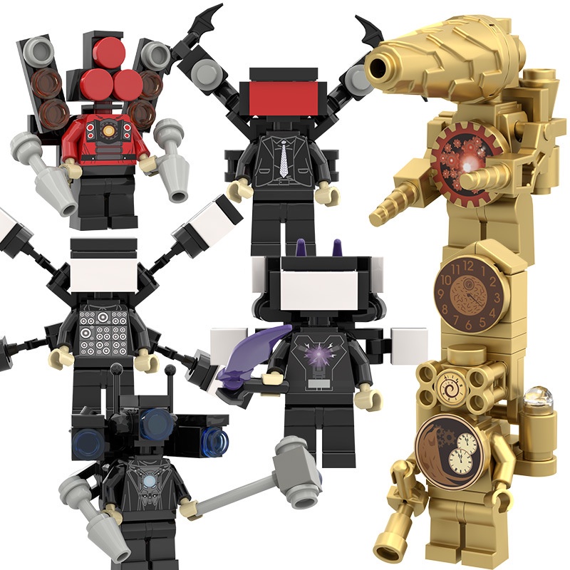 Bộ Đồ Chơi Mô Hình lego Nhà Vệ Sinh Mini Cho Bé