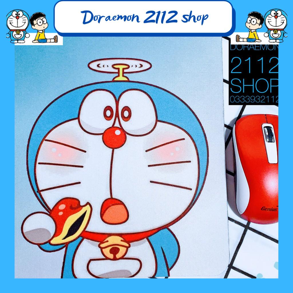 Miếng lót chuột 5mm kích thước 20x24cm Doraemon