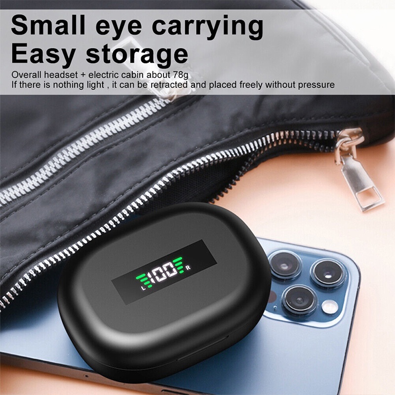 Tai Nghe bluetooth Không Dây ipx5 Móc Vành Tai Chống Thấm Nước Tiện Dụng Khi Chơi Thể Thao Điện Thoại