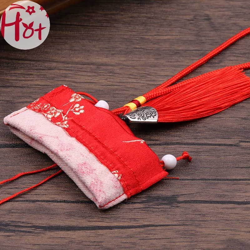 Jr Túi Dây Rút Bằng Lụa Thêu Thổ Cẩm Phong Cách Trung Hoa Dùng Làm Quà Tặng / Trang Sức vn