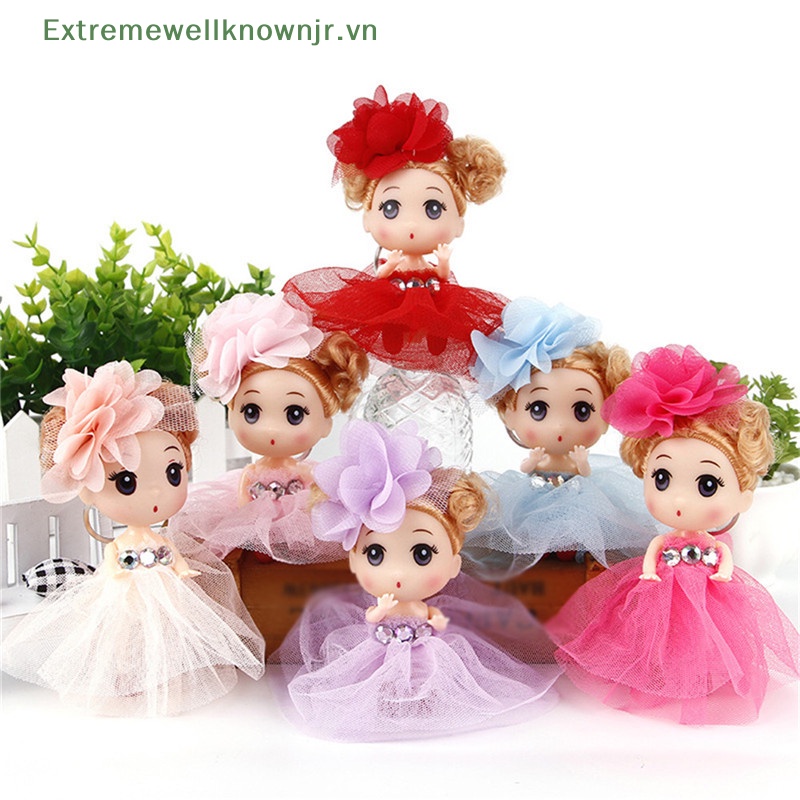 Búp Bê mini ervn 12cm Có Móc Khóa / Điện Thoại / Móc Khóa Trang Trí Dễ Thương