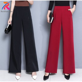 Quần Nữ Ống Rộng Lưng Cao plus size 6xl