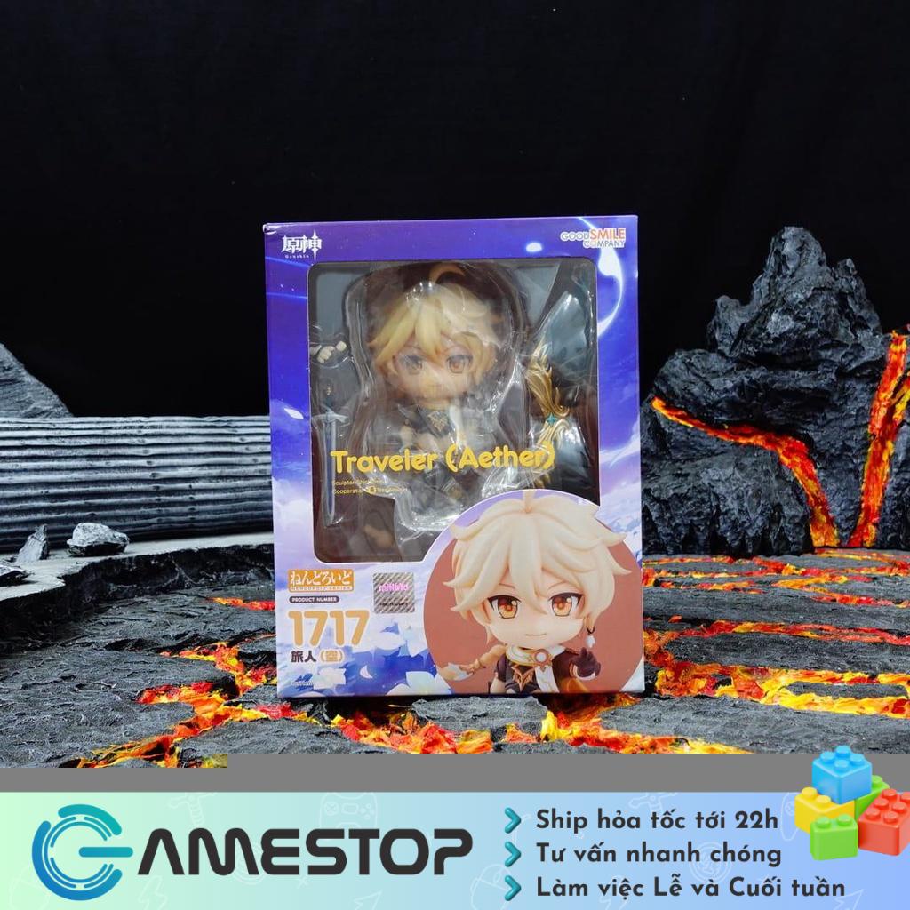 Mô hình Good Smile Nendoroid 1717 Traveler Aether dòng Genshin Impact 10cm GIND02 chính hãng Nhật