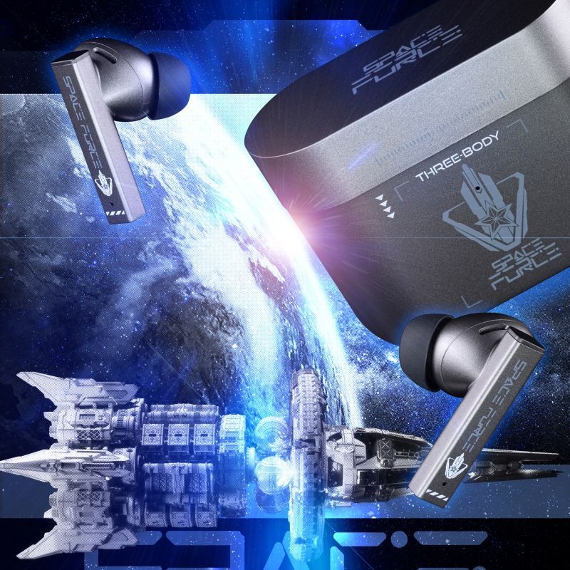 Moondrop Tai Nghe Nhét Tai Không Dây bluetooth Chống Ồn Hình Không Gian Vũ Trụ nekocake