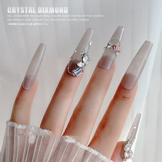 Set 10 Hạt Pha Lê 3d Đính Móng Nghệ Thuật charms