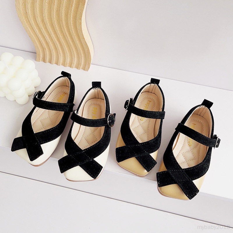 Giày Công Chúa Đế Mềm Chống Trượt Đính Nơ Dễ Thương Cho Bé Gái