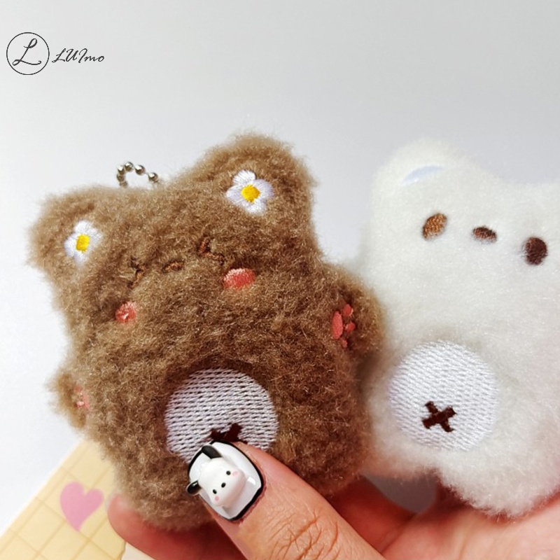 Luimo Móc Khóa Gấu Bông Mềm Mại Dễ Thương Dành Cho Nữ * Hàng Bán Chạy