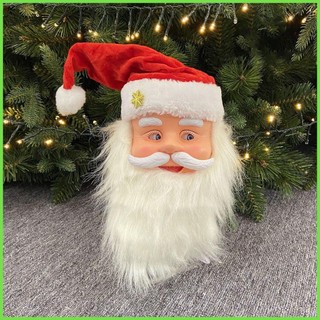 Búp bê hình ông già noel đang nhảy múa có nhạc lắc chạy bằng pin dùng trang trí giáng sinh