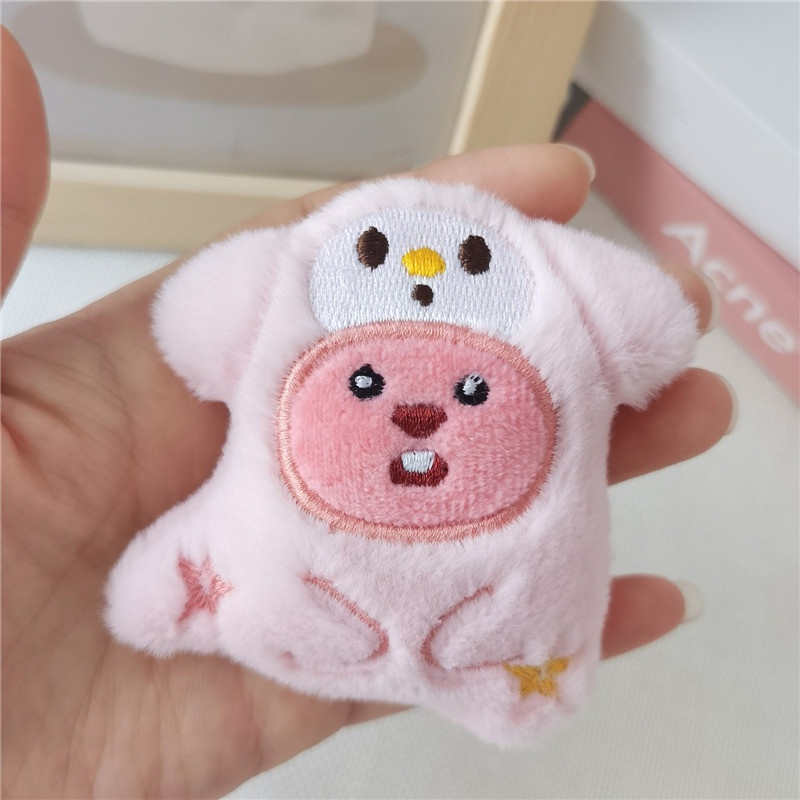 Sanrio Móc Khóa Hình Thú Nhồi Bông Đáng Yêu