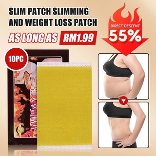 10 miếng dán giảm béo 10 miếng dán giải độc an toàn giảm cân sử dụng toàn thân