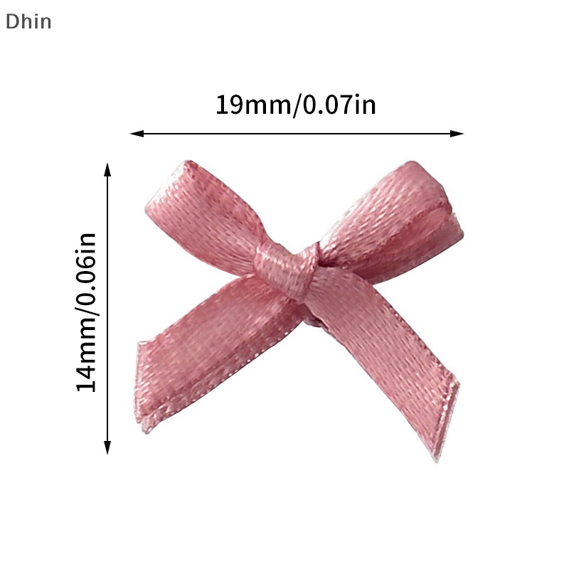 Set 10 Phụ Kiện Nơ Ruy Băng Trang Trí Móng Nghệ Thuật diy