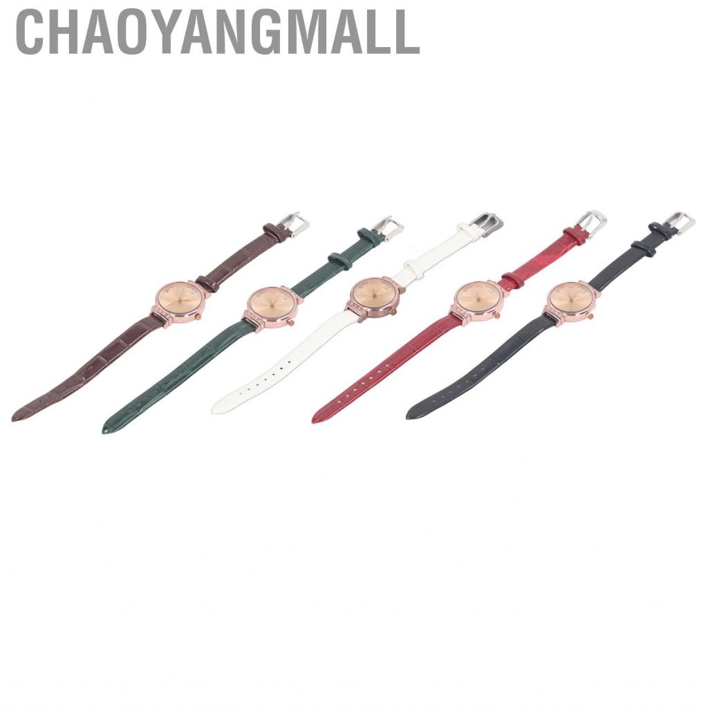 Chaoyangmall Women Minimalist Watch Ultra Thin Leather Strap Casual Fashion Wrist Ladies Watches Simple Dress Quartz Analog