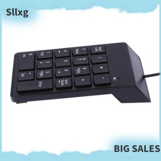 Bàn Phím Số 18 Phím mini usb Mới Dành Cho laptop note