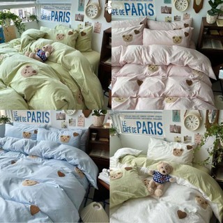 Bộ chăn ga gối REE Bedding CTD248 nhiều màu đủ size giường nệm