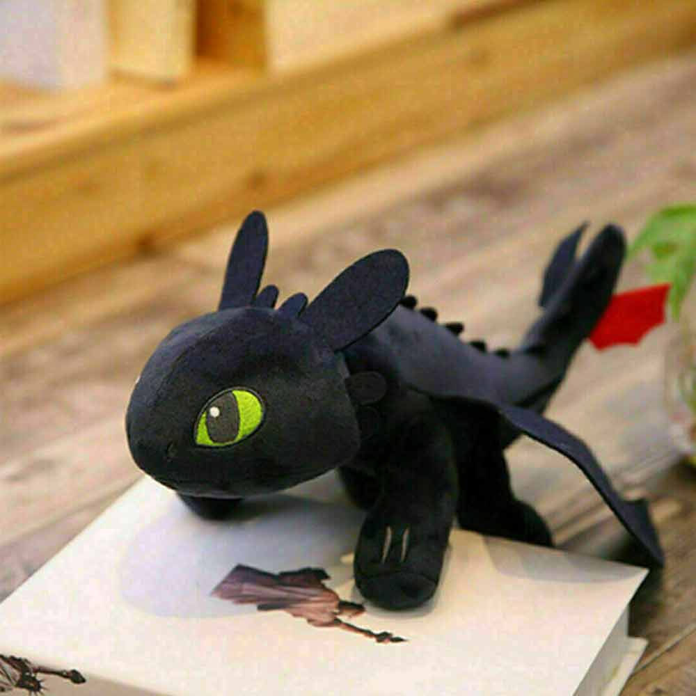 How to Train Your Dragon Toothless Stuffed Toy Night Fury Plush Doll Soft Toys Kids Gifts