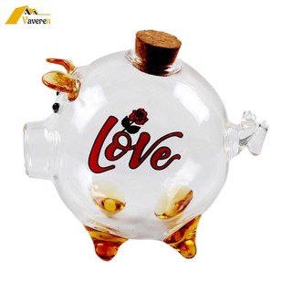 Mô Hình Heo Đất Bằng Thủy Tinh Dùng Để Trang Trí