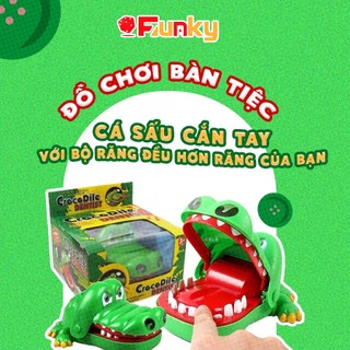 Đồ chơi khám răng cá sấu 7Funky, nghịch răng cá sấu cắn tay