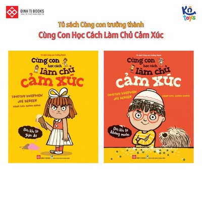 Sách - Cùng Con Học Cách Làm Chủ Cảm Xúc (Cho bé từ 3 - 6 tuổi) – Đinh Tị Books