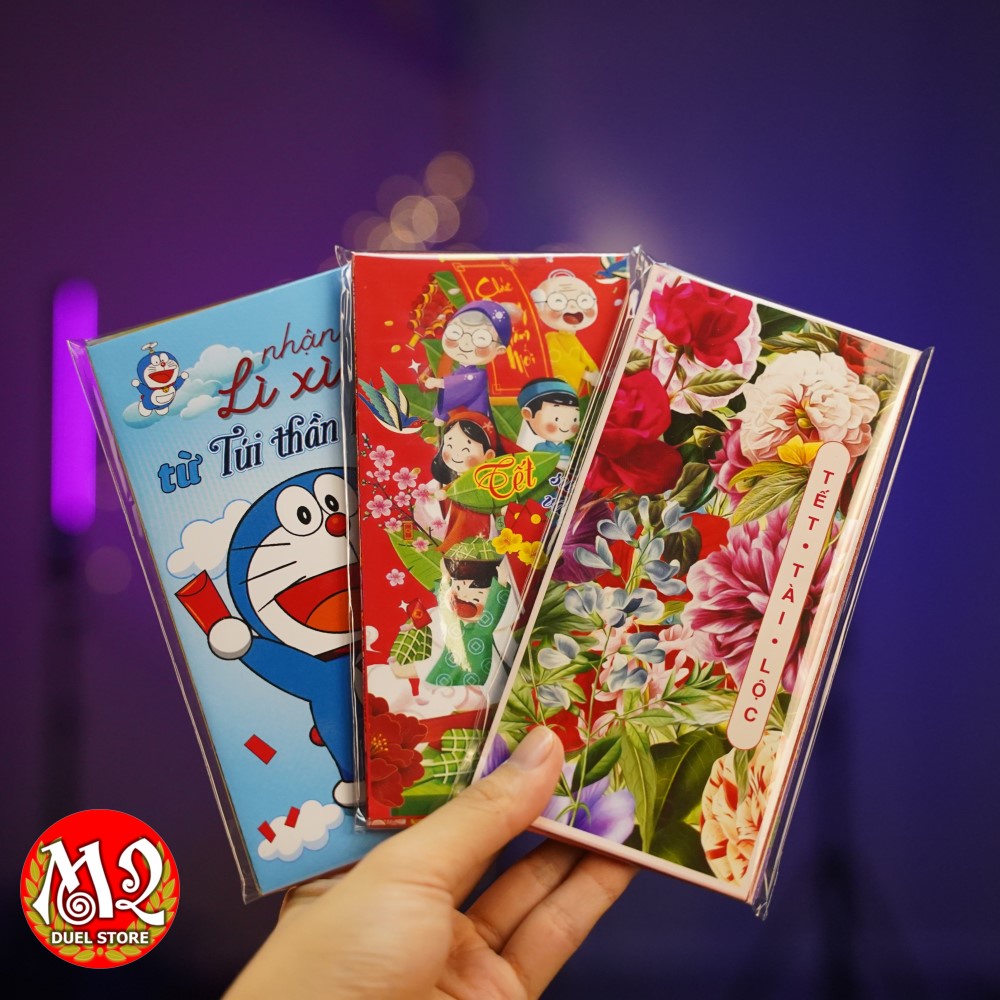 Combo 10 bao lì xì ngẫu nhiên từ M2 DUEL Store