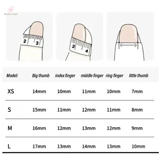 [Hàng Mới] Set 24 Móng Tay Giả Kèm Keo Dán