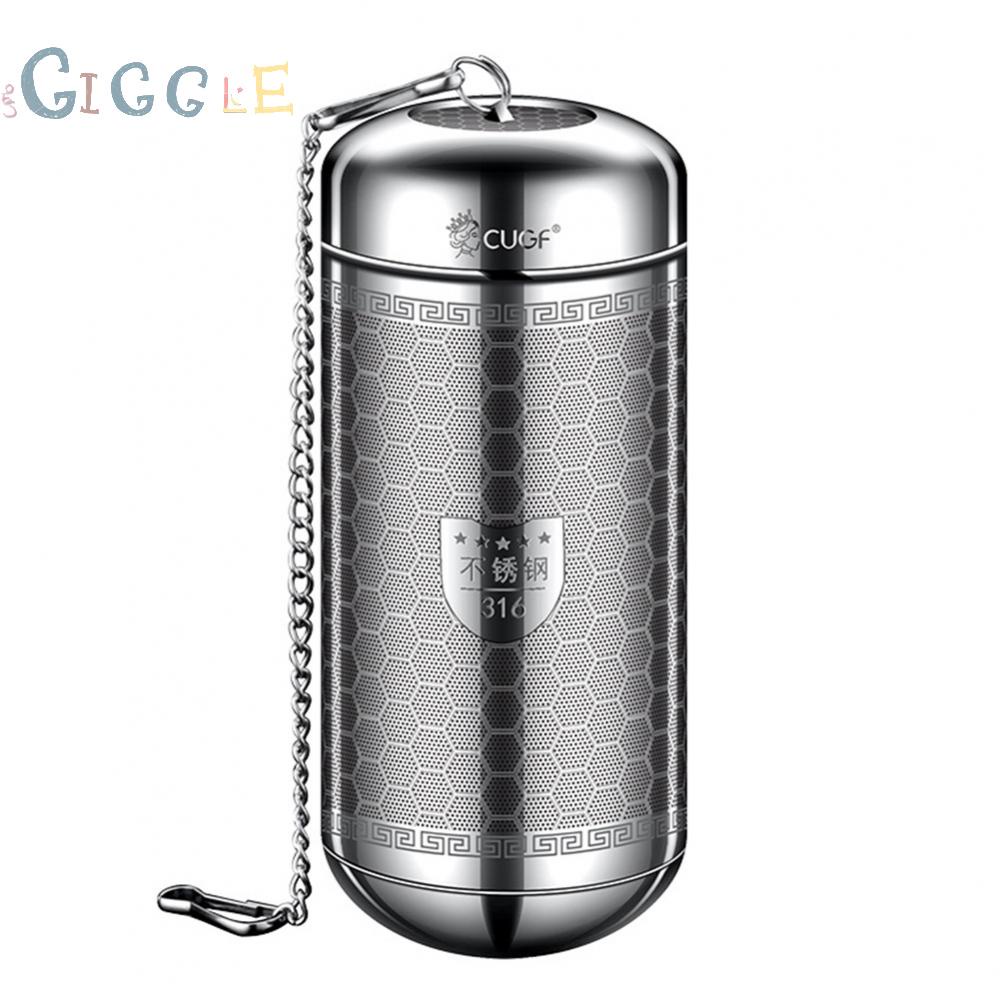 【GIGGLE】Tea Ball Strainer Silver Stainless Steel Universal Durable Tea Infuser