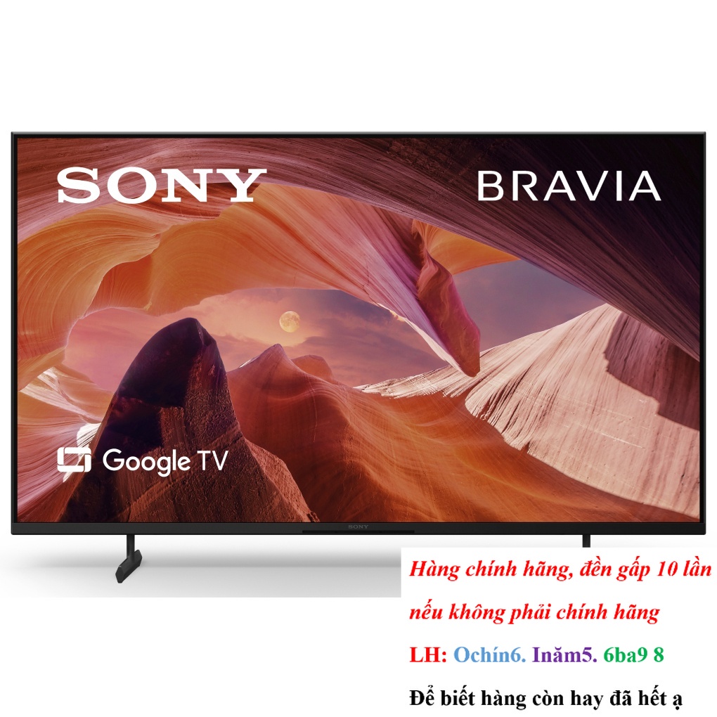 [HÃNG] Google Tivi Sony 4K 43 inch KD-43X80L