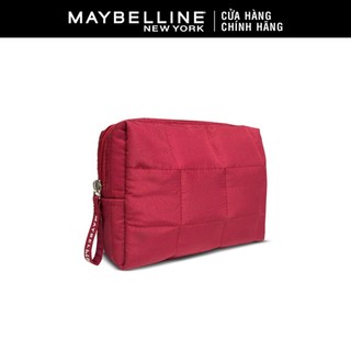  Túi Đựng Đồ Trang Điểm Chần Bông Maybelline New York (Màu sắc: Đỏ)