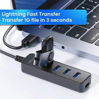 Bộ Chia 4 Cổng USB 3.0 Type C Cho Máy Tính