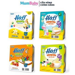 Váng sữa trẻ em Hoff các vị cho bé từ 6 tháng tuổi