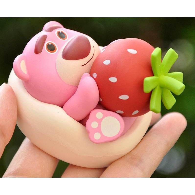 Mô hình Gấu Dâu- Combo 6 kiểu dáng Gấu Dâu cực cute, dễ thương- Nobox