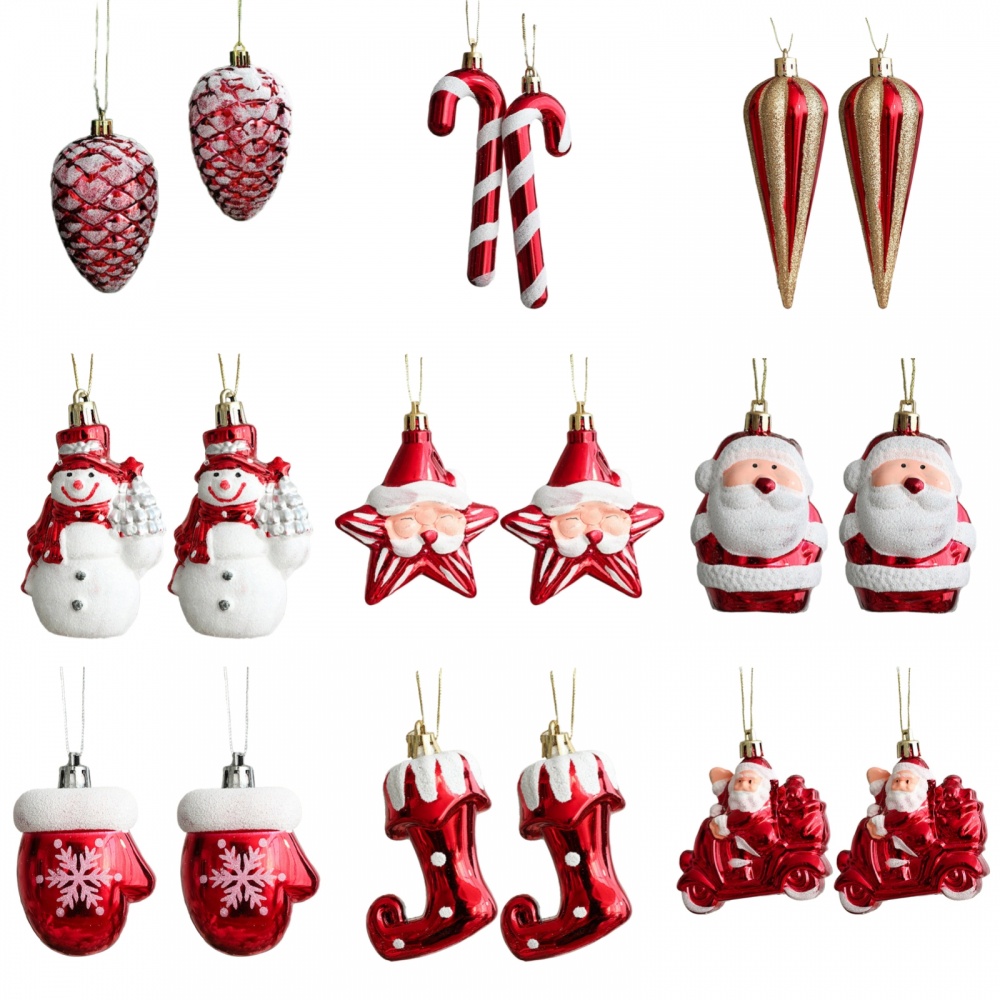Christmas Dedcor For Xmas Holiday Party Xmas Tree Ornaments DIY Decorations
