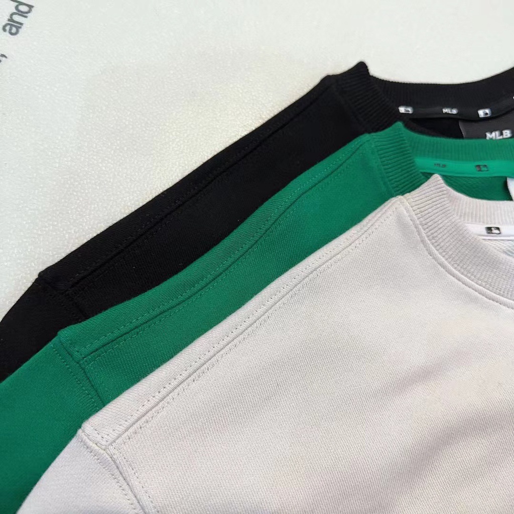 Áo Thun Tay Dài Cổ Tròn In Chữ mlb Thời Trang Mùa Thu 2023 088291