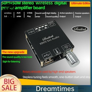 Mô Đun Khuếch Đại Âm Thanh bluetooth Kỹ Thuật Số dreamtimes1.vn] xy-c50l 50wx2