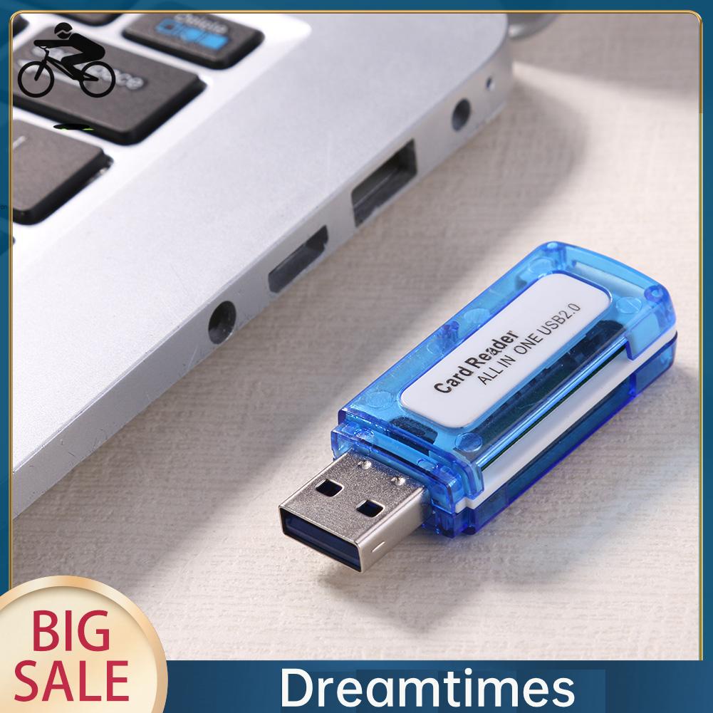 Đầu Đọc Thẻ Nhớ usb 2.0 4 Trong 1 1 Cho micro sd tf m2